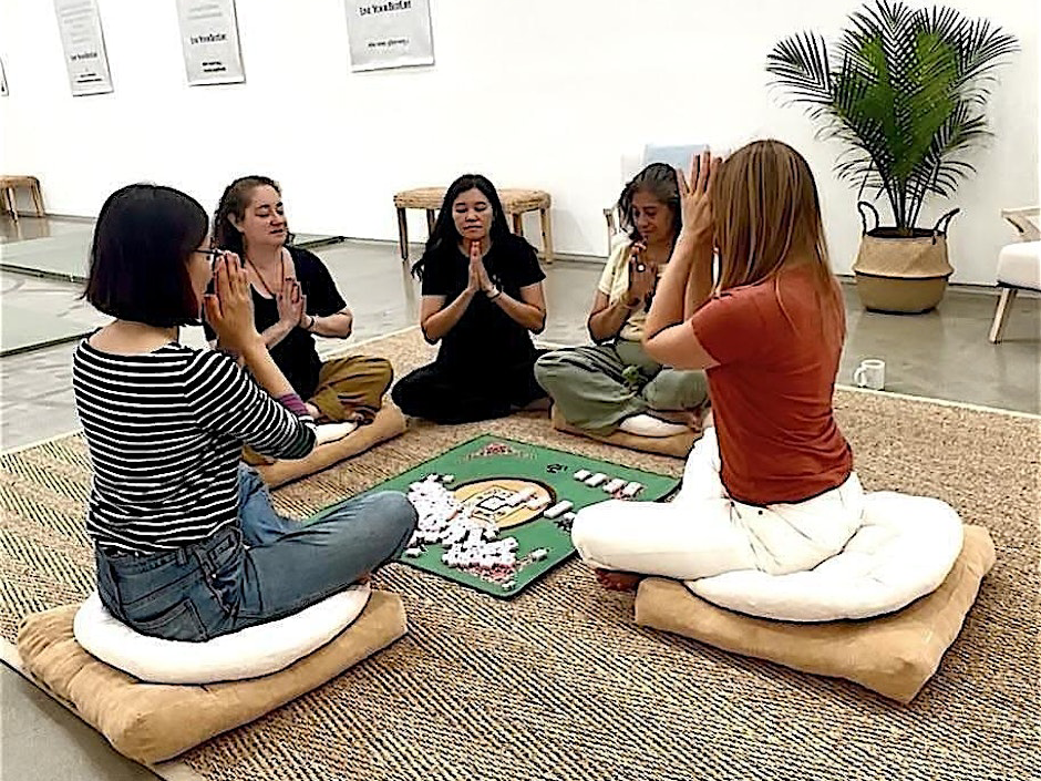 Meditation Meets Mahjong